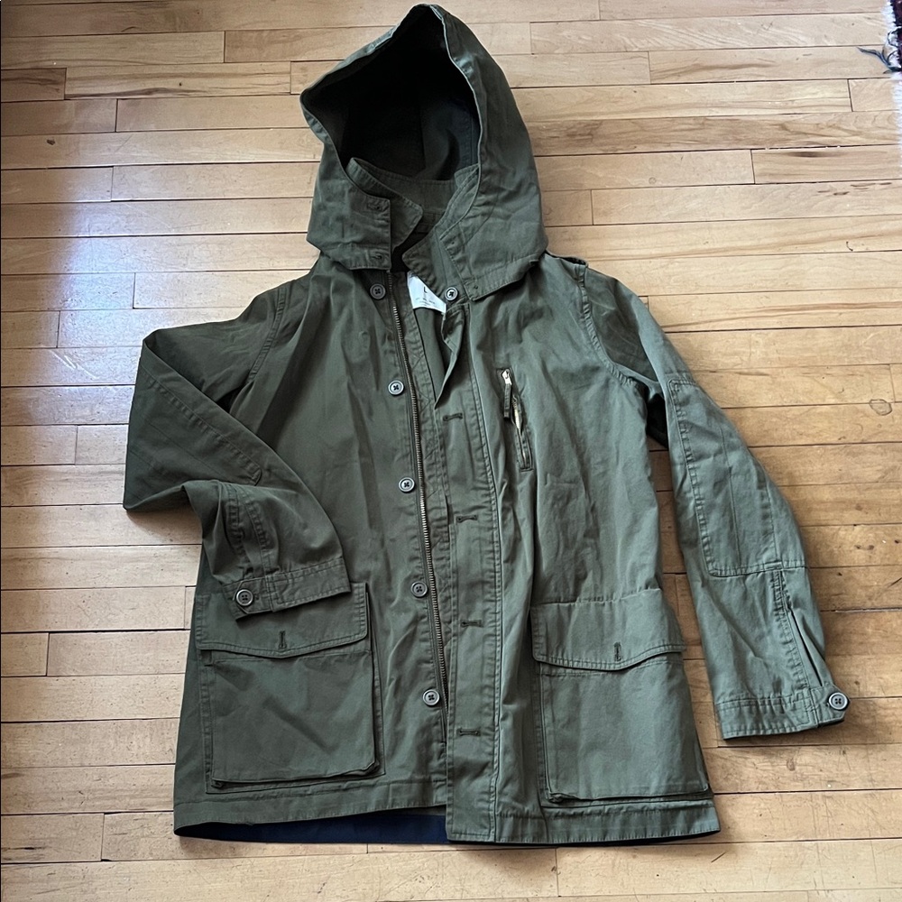 Zara Khaki Green Jacket Premium Label